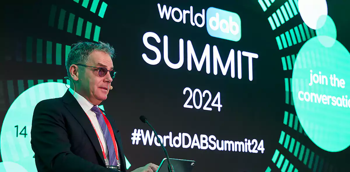 Mate Botica, CEO, OIV (fot. WorldDAB)