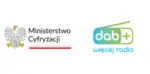 Logo Ministerstwo Cyfryzacji i DAB+