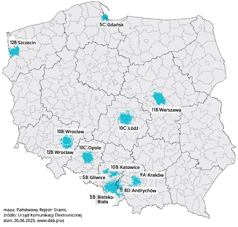 Multipleksy eksperymentalne (grafika: dab.plus)