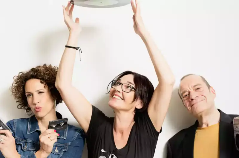 Głosy Radia Mixtape: Lissy Ishag, Monique van Schijndel i Stephan Kaiser (fot. RADIO NRW/NRW-Lokalradios)