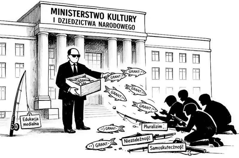 (karykatura: sztuczna inteligencja)