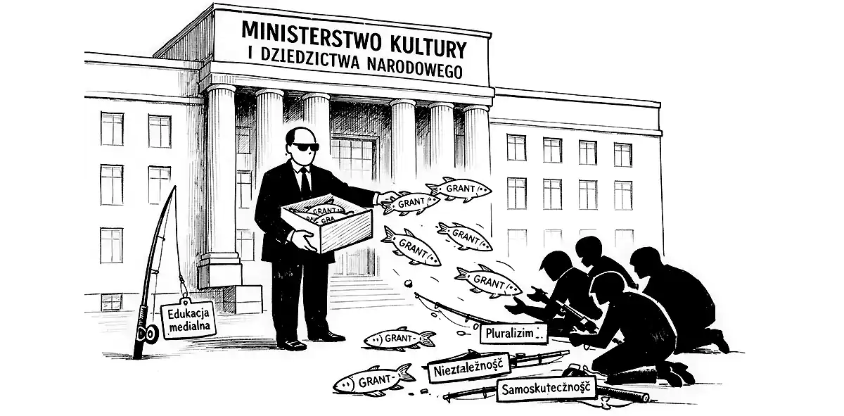 (karykatura: sztuczna inteligencja)