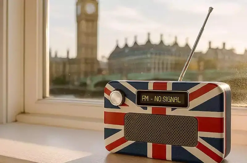 Radio (fot. sztuczna inteligencja)