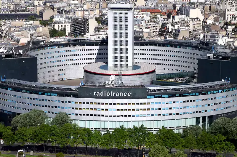 Siedziba Radia France w Paryżu (fot. Christophe Abramowitz/Radio France)