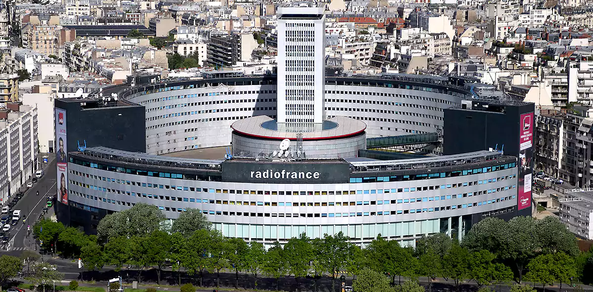 Siedziba Radia France w Paryżu (fot. Christophe Abramowitz/Radio France)