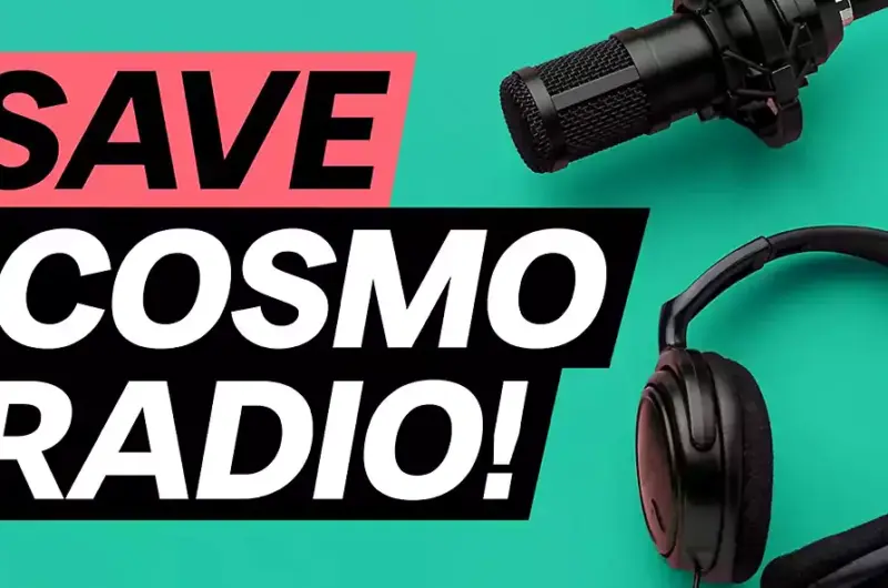 (grafika: Save Cosmo Radio)