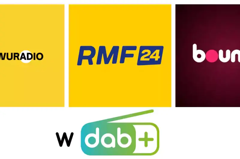 (logo: DEWURADIO, RMF24, bounce)