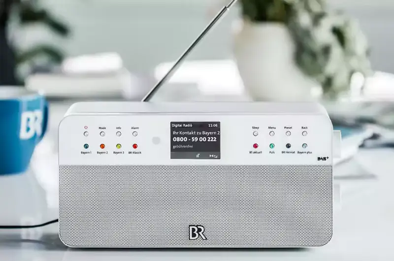 odbiornik DAB+ (fot. Fabian Stoffers/Bayerischer Rundfunk)
