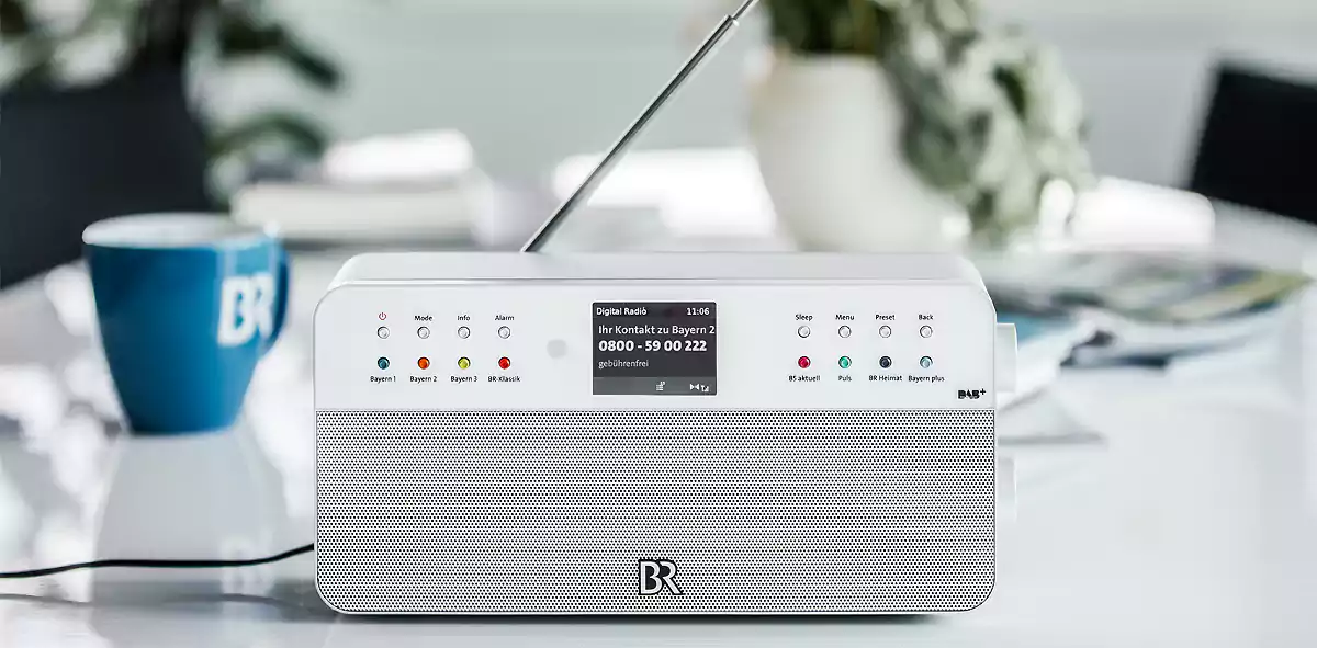 odbiornik DAB+ (fot. Fabian Stoffers/Bayerischer Rundfunk)